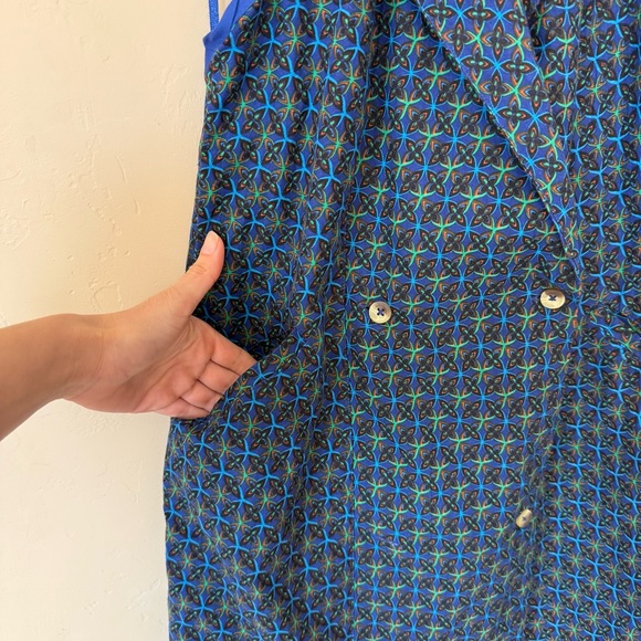 Free People Louie Blazer Mini Dress | Halter Neck Open Back | Size Small - Picture 6 of 10